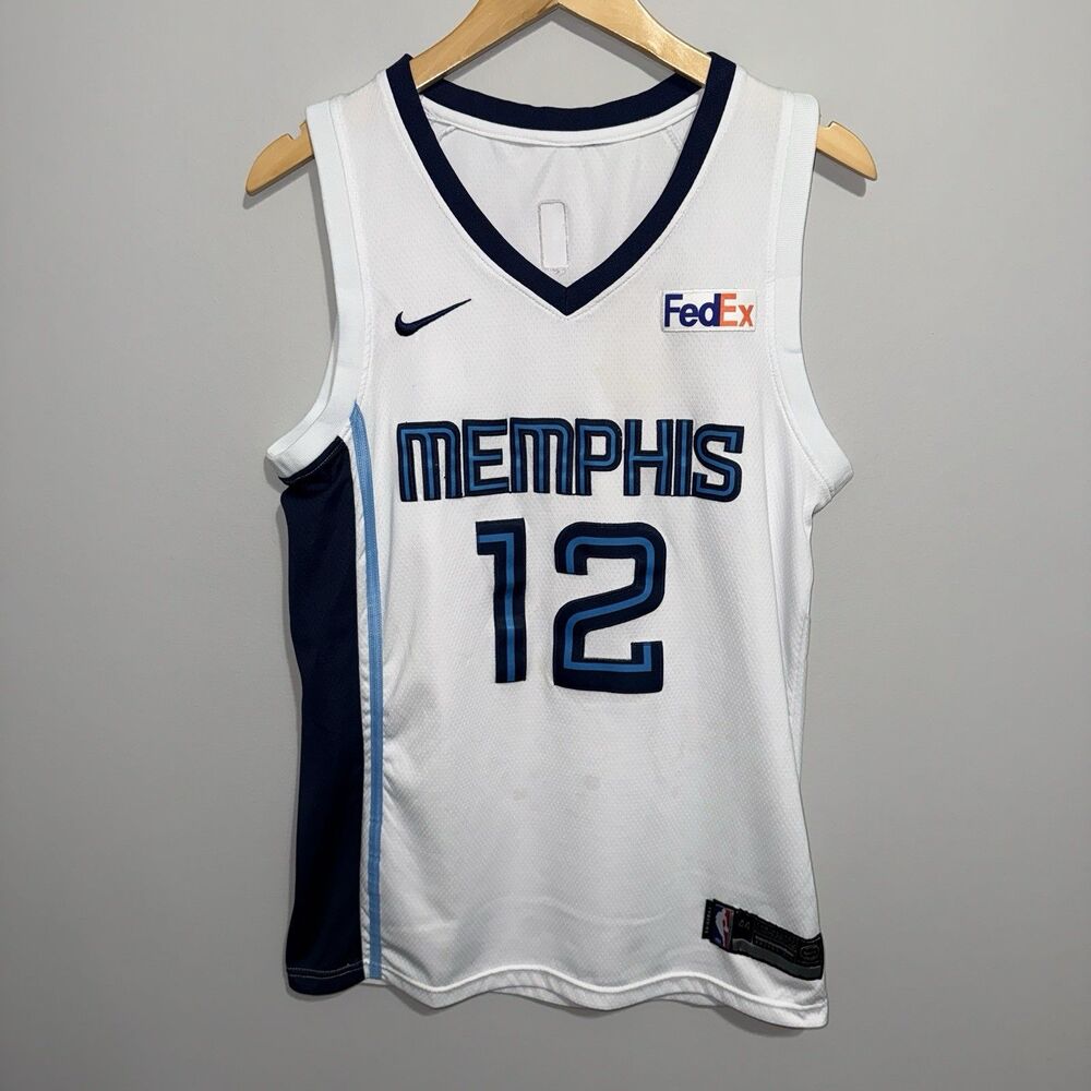 Nike Jersey Memphis Grizzlies Ja Morant Swingman Men’s Medium 44 White Dri-fit